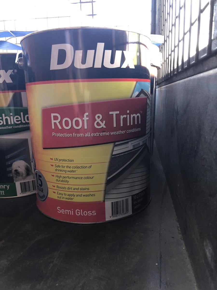 Dulux Roof Trim 10L Surfmist Exterior Paint All Beaches, 49 OFF