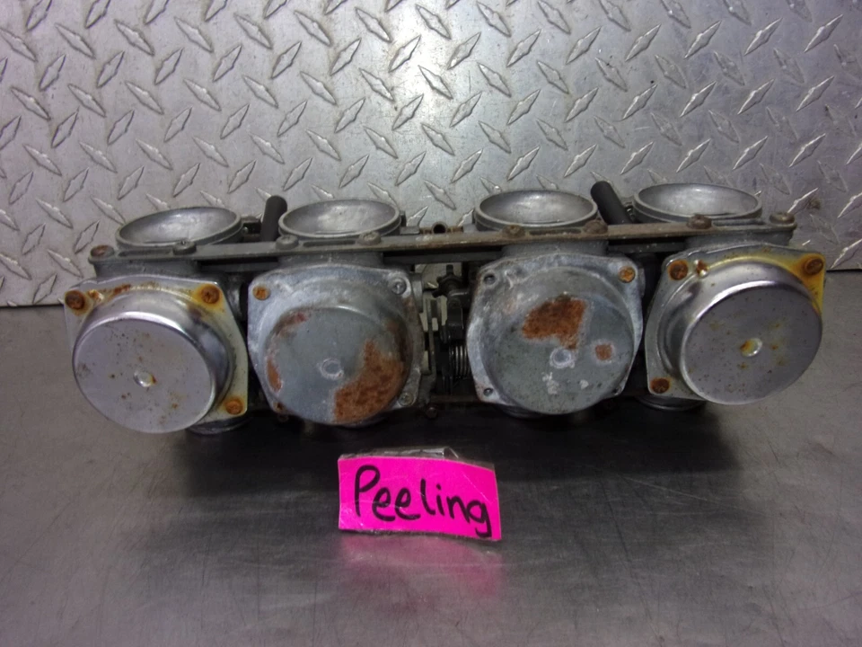 986 A HONDA NIGHTHAWK CB750 1993 OEM CARBS CARBURETORS - Imagem 4 de 4