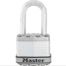 Master Lock - M1DLF 45mm wide Excell laminate steel padlock, 38mm long shackle