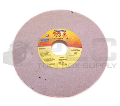 NEW NORTON 32A60-KVBE T1 GRINDING WHEEL MAX SPEED 3600 RPM 7 X 1/2 X 1-1/4