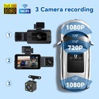 Dash Cam 1080P WiFi Car Camera 3CH Lens Night Vision G-Sensor DVR Recorder+32GB — photo 7