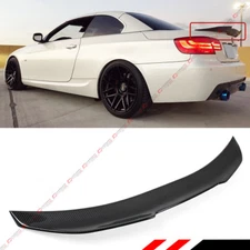 FOR 2007-13 BMW E93 M3 CONVERTIBLE HIGHKICK DUCKBILL CARBON FIBER TRUNK SPOILER