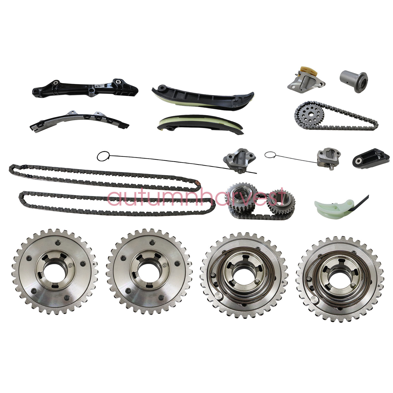 Timing Chain Kit Camshaft Sprocket Fit Maserati Quattrop Ghibli S Levante S 3.0L