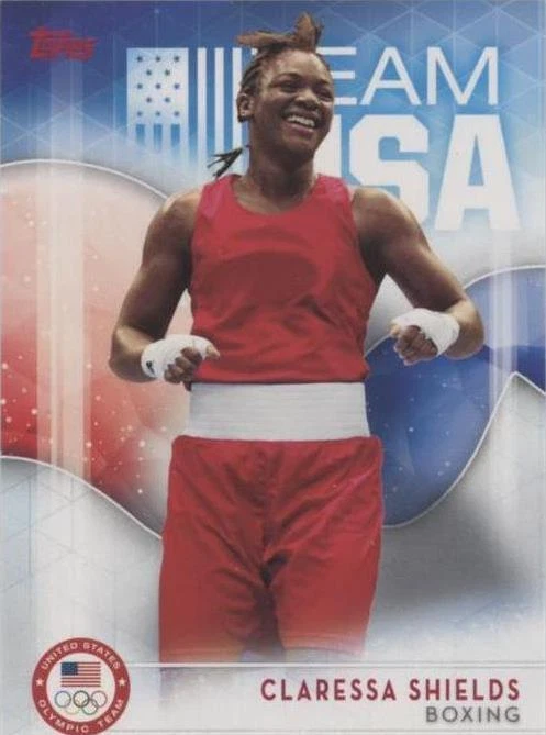 2016 Topps U.S. Olympic & Paralympic Team and Hopefuls - Claressa Shields #2