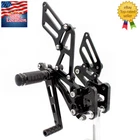 For Suzuki GSXR600 GSXR750 2006 2007 2008 2009 2010 CNC Rearset Footpeg Rear Set