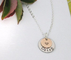 personalised children's name necklace