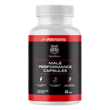 AlphaBites Male Performance to Boost Endurance Authentic 60 Tablets