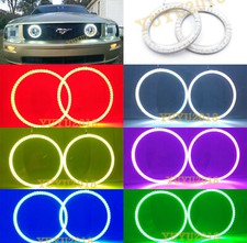 Rgb Halo Ring For Ford Mustang Gt 05-12 Fog Light Led Angel Eye Drl Lamp