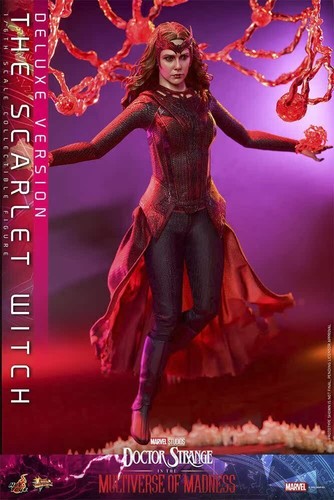 In Stock Hot Toys MMS653 The Multiverse of Madnes 1/6 The Scarlet Witch Deluxe - Picture 8 of 20