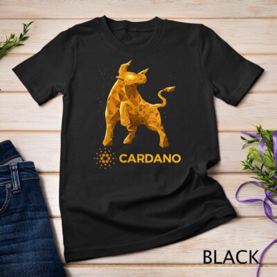 Bull Market Cardano ADA Coin To The Moon Crypto Token HODL Unisex T-shirt