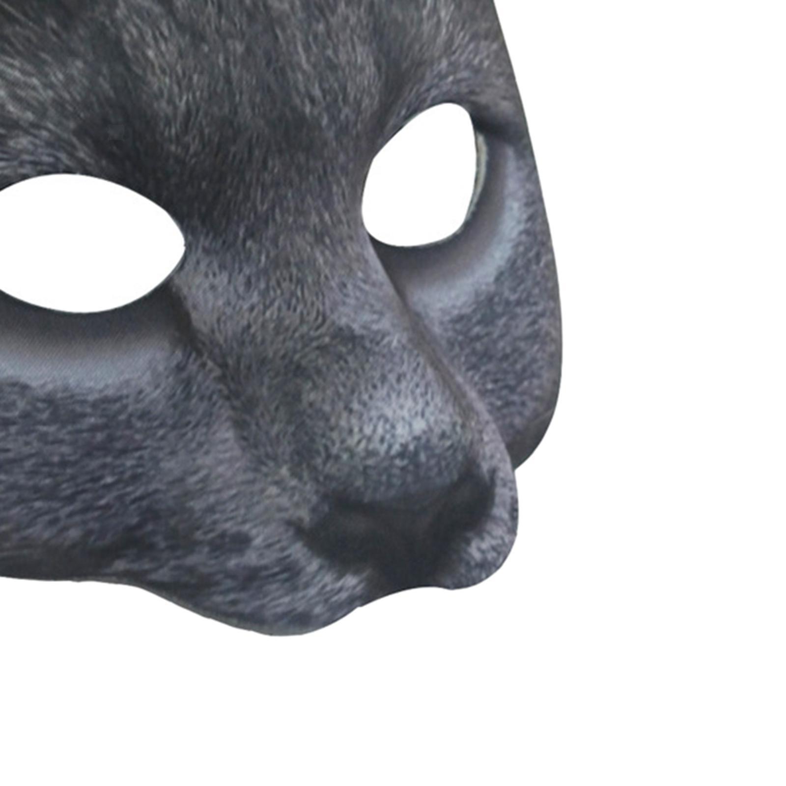 Cat Mask Decorative Roles Play for Bars Theatrical Stage Performance