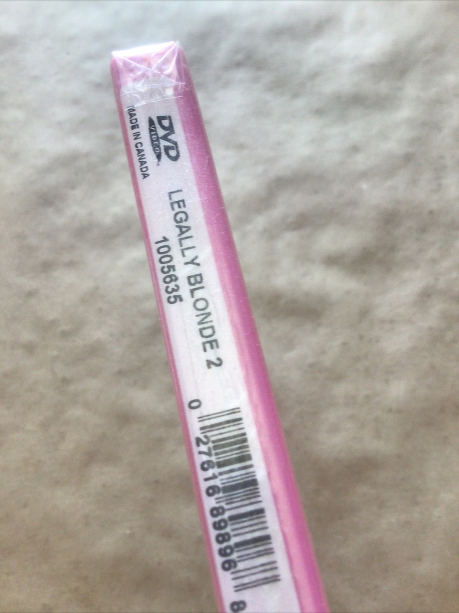 active white glutathione fake and original Legally Blonde 2, DVD, Factory Sealed