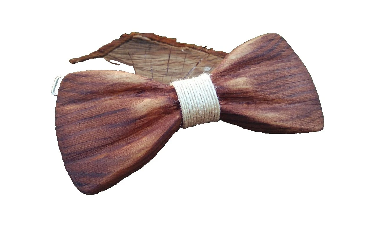 Lazos de corbata de moño geométrico Handmade para hombres
