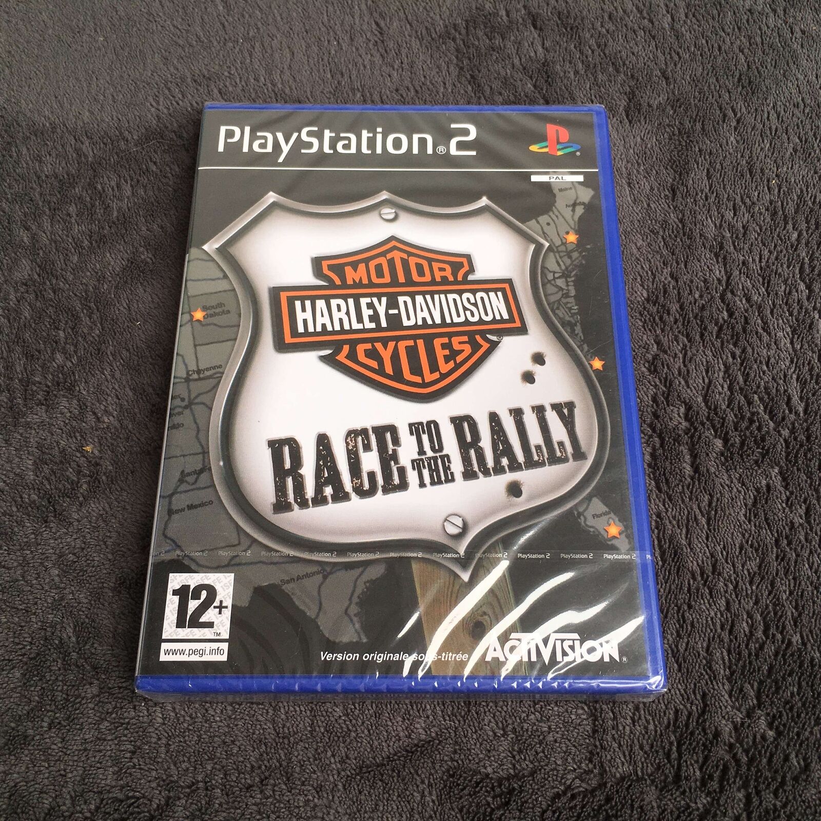 PS2 Motor Harley-Davidson cycles Race to the rally FRA Neuf sous Blister Playsta