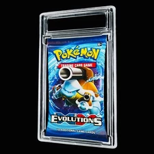 Empty Booster Pack Slab for Grading & Protection of Sealed Sports Trading Cards