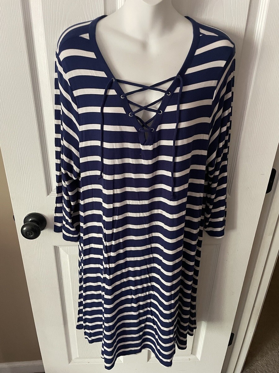 old navy blue white striped dress Navy And Pink Floral Button Up Midi Shirt Dress – AX Paris main image 1