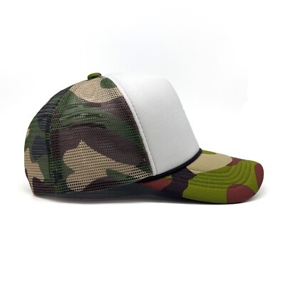 RED Otto Trucker Hats High Profile In All Colors / Trucker/ Foam Front Cap / Adjustable - Foto 4