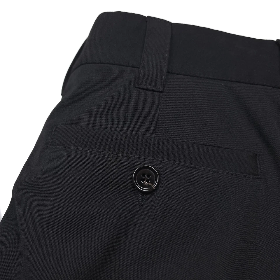 $960 Burberry London черный Дувр шерсти плиссированные брюки мужской размер США 30 (Италия 46) - Изображение 4 из 4