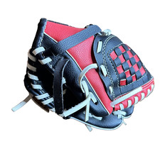 Dicks 9.5 Beginners T-Ball Mitt Red Blue RHT Clean, No Damage.