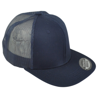 Berretto Baseball Unisex Estate Con Mesh Traspirante - Cappellino Sole Quick Dry Blu Navy - 4
