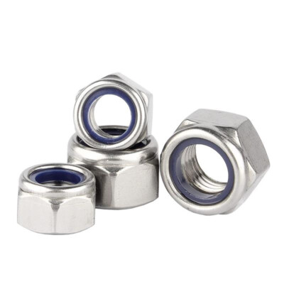 304 Stainless Steel Anti Lock Nuts Anti Slip Self-locking Screw M5 M6 M8 M10-M20