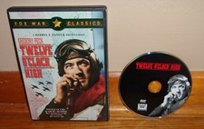 TWELVE O'CLOCK HIGH-1949 Film-GREGORY PECK-Fox War Classics-SUPERB Condition DVD