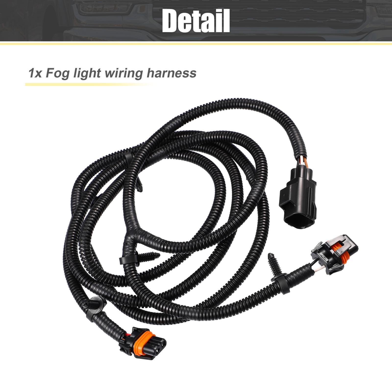 Fog Light Jumper Wiring Harness for Ram 2500 3500 4500 5500 20102018