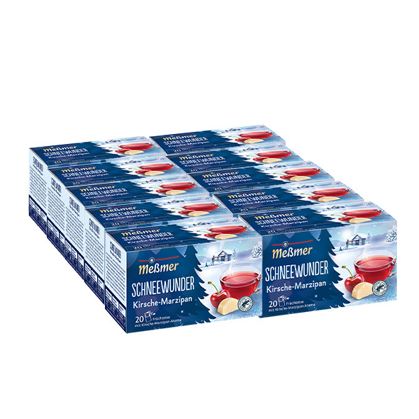 Meßmer Schneewunder Kirsche-Marzipan 10er Pack