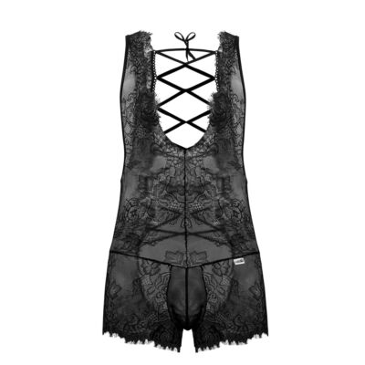 Mens Underwear: CandyMan 99743 Lace Bodysuit