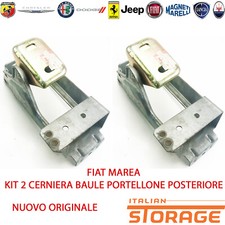 FIAT MAREA KIT 2 CERNIERA BAULE PORTELLONE POSTERIORE ORIGINALE 46420716