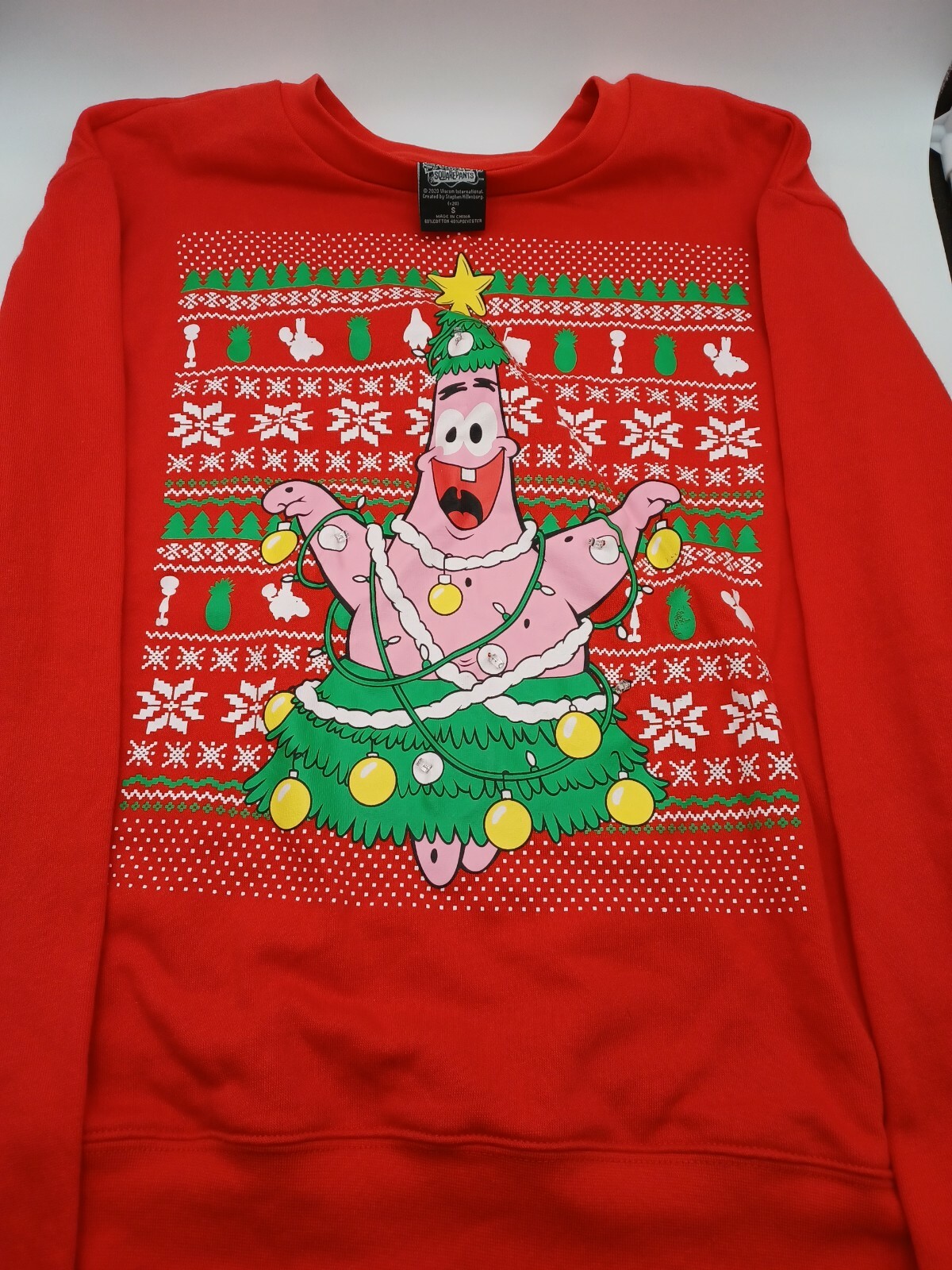 SpongeBob SquarePants Patrick Christmas Sweatshir… - image 1