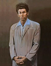 SEINFELD CANVAS ART PRINT - The Kramer - 11"x17", Gloss Finished!