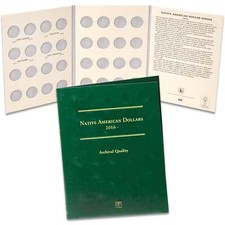 Littleton Coin Company 2016-Date Native American Dollar Folder Coin Storage