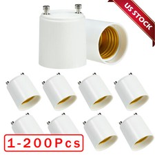 GU24 To E27 /E26 Screw LED Light Lamp Bulb Base Adapter Socket Converter Adaptor