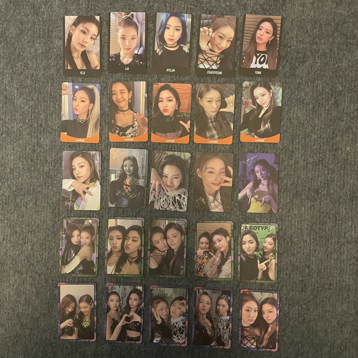 ITZY Wannabe Mwave meet&greet 当選 トレカ ITZY WANNABE 25 Offiicial Photocards Full Set | eBay