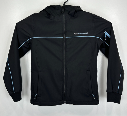 Peak Performance Sportjacke Damen Größe S schwarz Kapuze durchgehender Reißverschluss Übergangszeiten - Bild 3 von 14