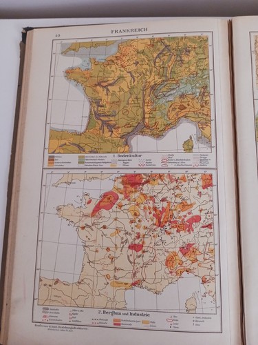 Atlas Allemand 1924 Germany - Foto 4 di 14