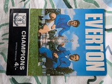 Everton Official 1970 Champions Brochure