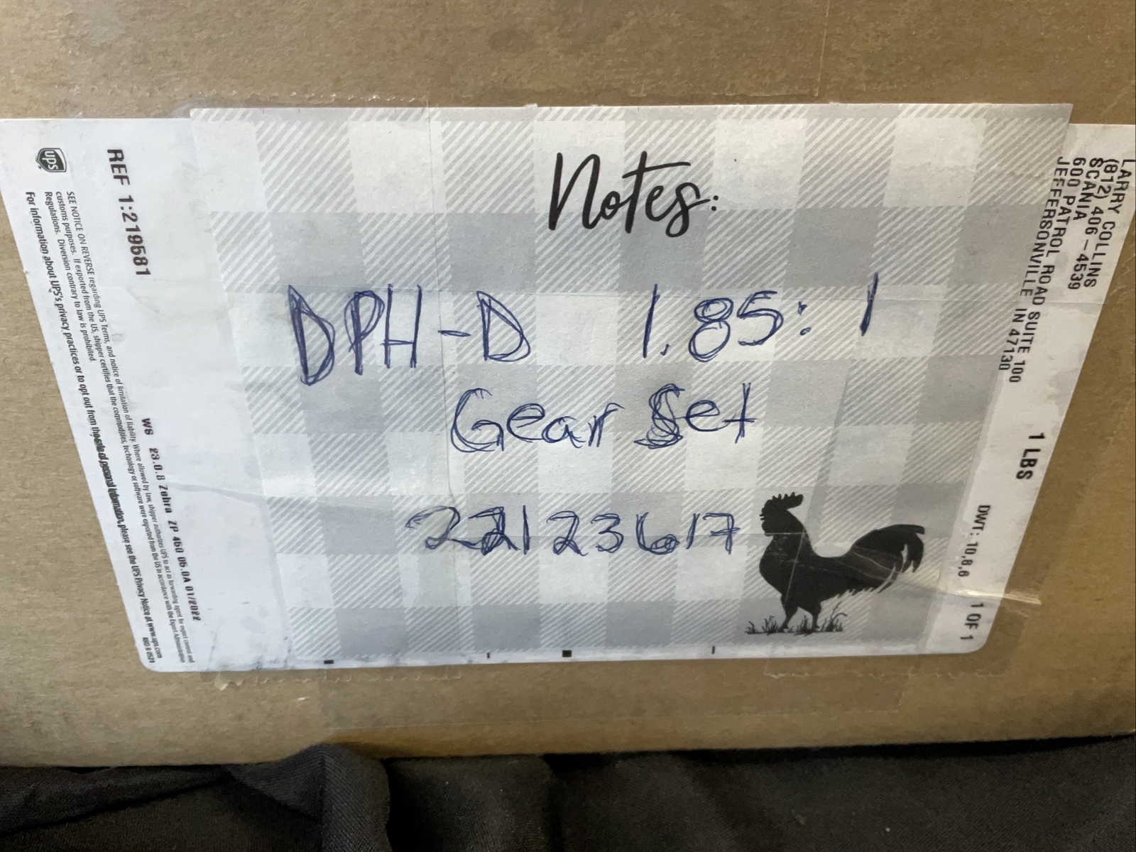 VOLVO PENTA DPH-D 1.85 LOWER GEAR SET [ 22123617 / 23615111 ]