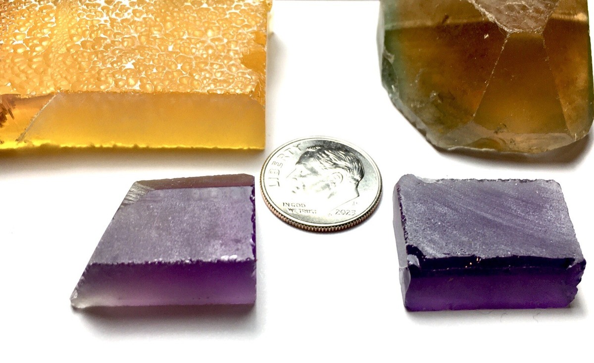 X - abc Synthetic Quartz Facet Rough | eBay