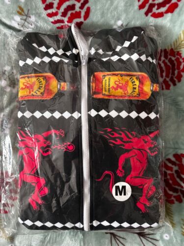 NEW Fireball Whiskey Unisex Adult M One Piece Union Suit Pajamas Medium WARM!