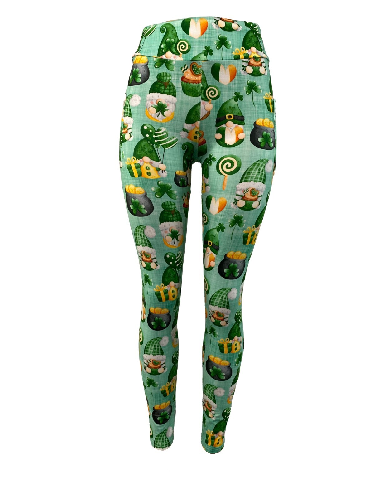 St. Patrick's Irish Gnomes Super Soft Leggings