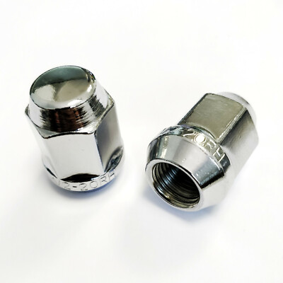 10PCS JEEP WHEEL NUTS 1/2'' x 29mm long thread,  KEY hex19, 10x chrome wheel nuts