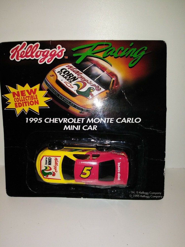 1995 Kellogg's Racing Chevy Chevrolet Monte Carlo Mini Car Collectible Edition