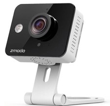 Zmodo Mini WiFi 720p HD Wireless Indoor Home Video Security Camera Two-Way Audio