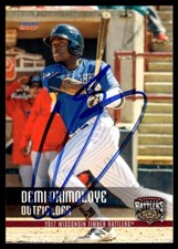 2017 Choice Demi Orimoloye Auto Wisconsin Timber Rattlers #19 Card Signed