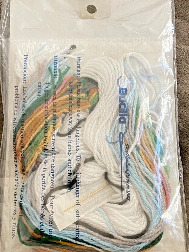 Bucilla Plastic Canvas Needlepoint Kit ~ Fun Frames ~ Love my Cat ~ Craft Kit - Image 4 of 4