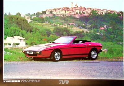 273796) TVR Tasmin + 2 Brochure 198?