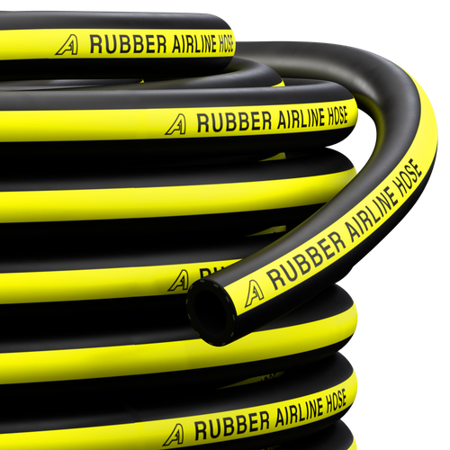 Rubber Airline Hose Air Line Pipe Compressor Hose Compressed 6mm 8mm