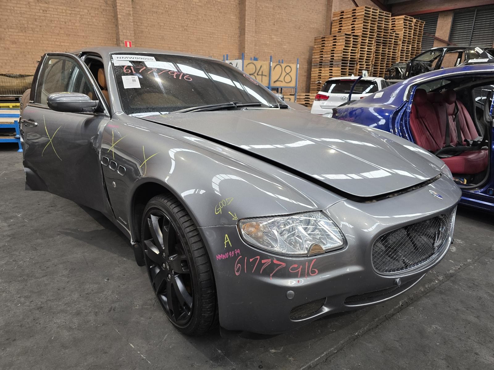 2005 Maserati Quattroporte LEFT SIDE CURTAIN SRS A/BAG 09/2003-06/2013 NMW09099 image 2